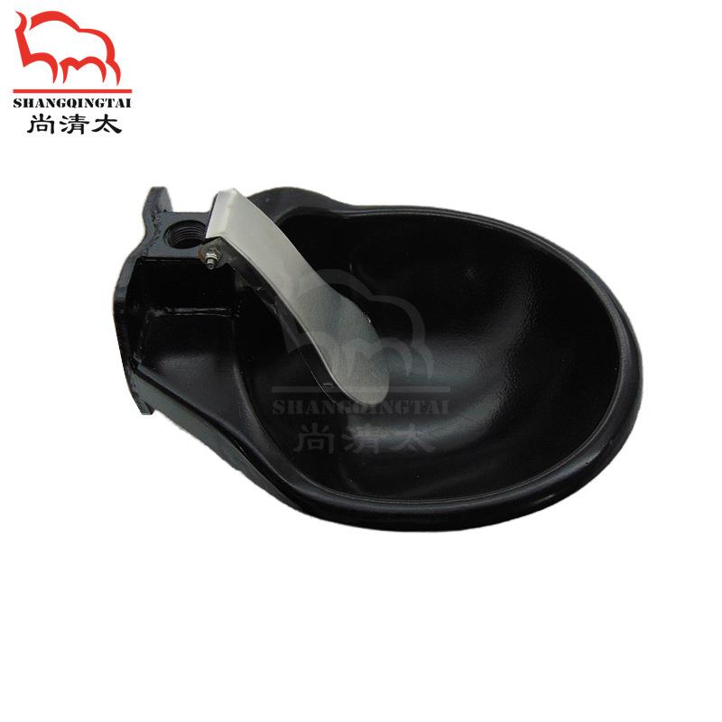牛用饮水碗 冷轧钢板喝水槽 牛舍水线配件 牛喂水设备 畜牧养殖