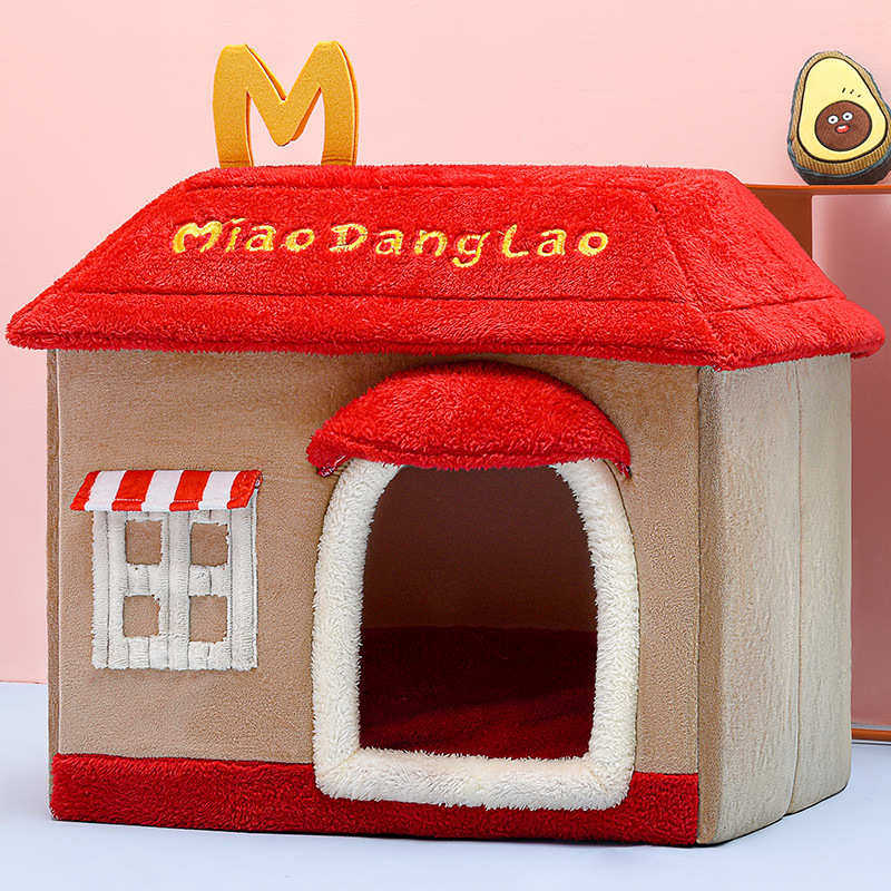 狗窝四季通用可拆洗封闭式泰迪小型犬猫别墅猫窝宠物用品,宠物/宠物食品及用品,猫窝/屋/帐篷/沙发,淘宝优惠券,粉丝福利购,淘宝优惠卷