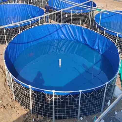 P泳VC水池折游叠池支架鱼池防水布泳加厚鱼池加密龟池家庭戏水池