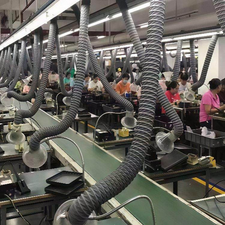 吸烟罩喇叭口抽烟机排风管排气管道烙铁焊锡抽烟罩流水线排烟软管,五金/工具,电子焊接工具配件,淘宝优惠券,粉丝福利购,淘宝优惠卷