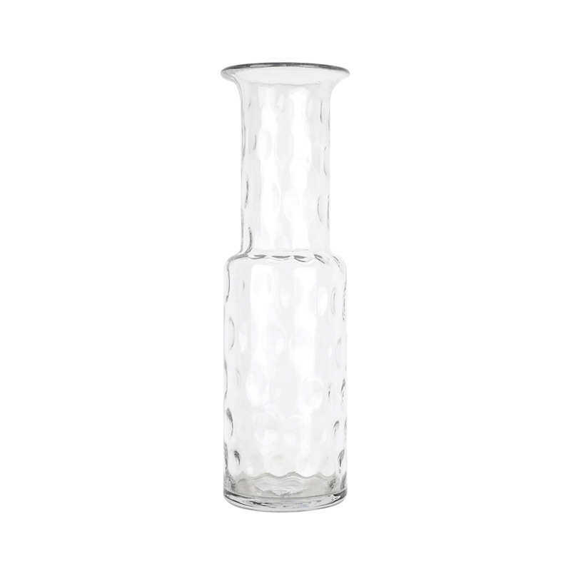 视远透明玻璃花瓶高级感轻奢创意批发客厅装饰插花酒店样板间摆件