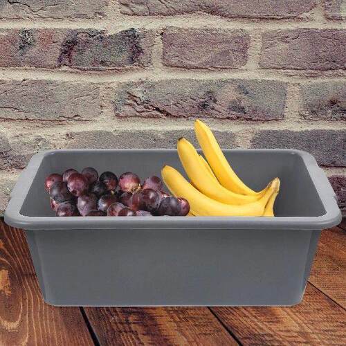 Portable Storage Crate Washing Basin Tub with Handle