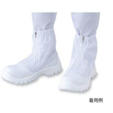 AS ONE/亚速旺 防静电短筒鞋(带拉链/短型) C1-2268-41 TCBS-SN