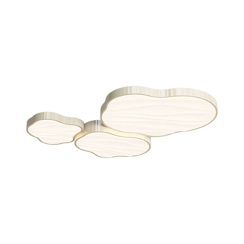 客厅灯创意个性奶油风云朵吸顶灯2023年新款简约大气卧室房间灯具