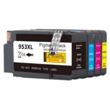 京呈953XL四色墨盒套装适用HP953XL墨盒7730 8210 8216 8710 8730
