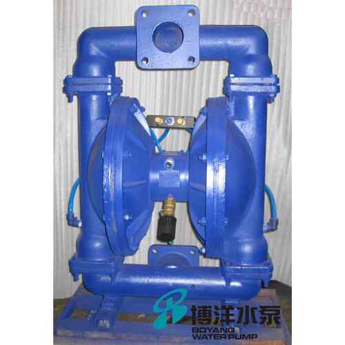 QBYF-80气动粉体输送泵气动粉体隔膜泵粉末泵铸铁，不锈钢气