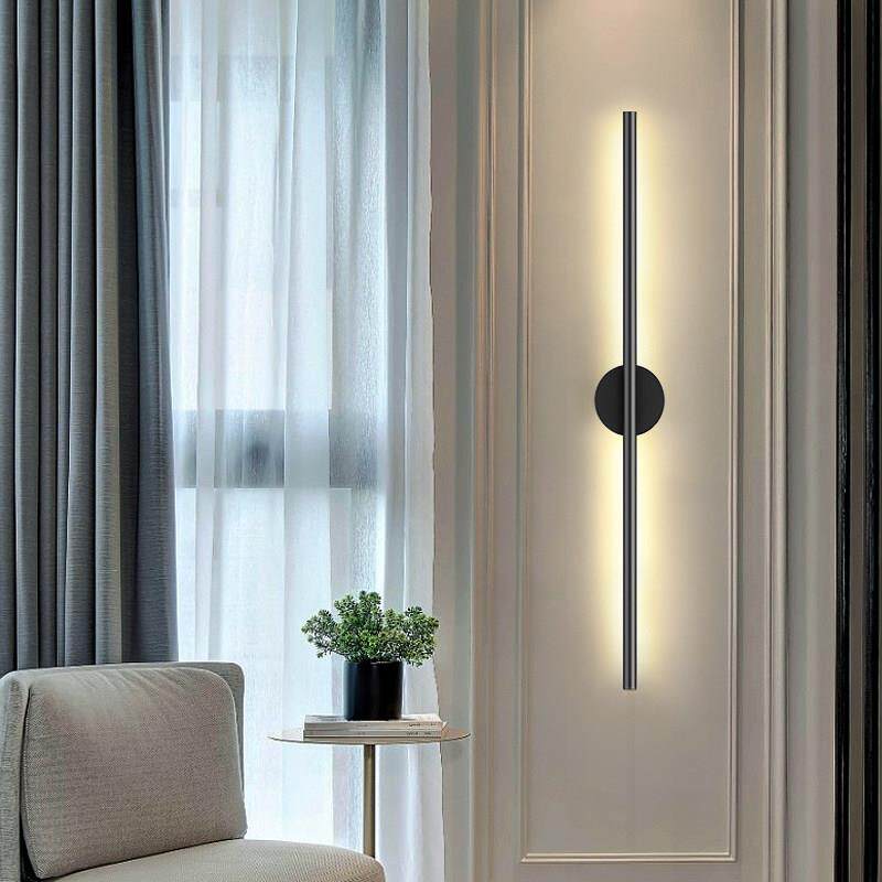极简led长条壁灯现代简约客厅沙发电视卧室床头背景墙壁北欧灯具