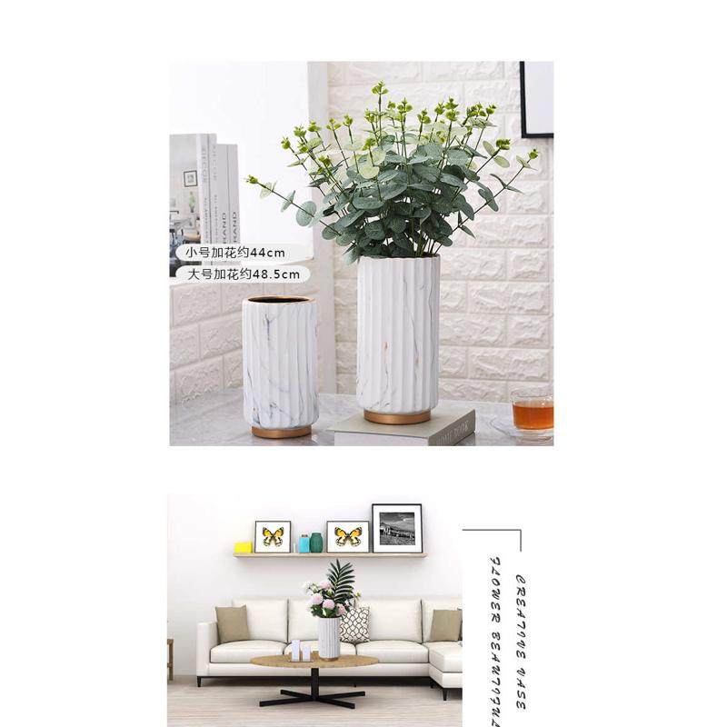 直销 创意几何花器大理石纹陶瓷花瓶电视柜台面花插软装饰品批发,家居饰品,花瓶,淘宝优惠券,粉丝福利购,淘宝优惠卷