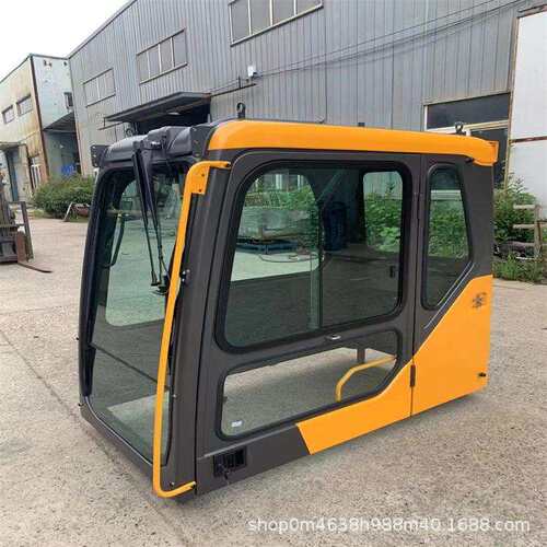 挖掘机EC950F驾驶室总成边门护网水箱门