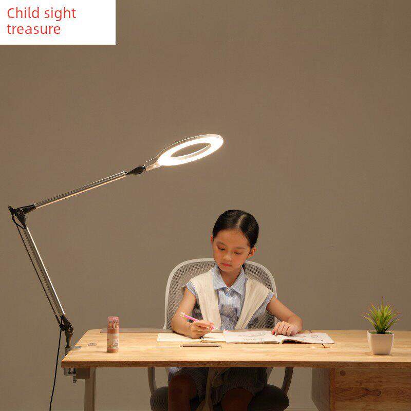 孩视宝LED减蓝光护眼夹子灯儿童学生学习书桌宿舍夹式台灯VL808