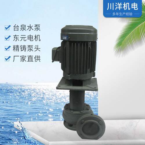 牌水泵铸铁单管立式液下泵排污泵液下泵直立式耐空转循环泵
