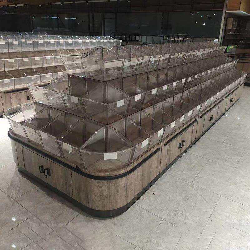 大光货架直供超市食品展示柜 超市货架 休闲食品展示柜 质量保证