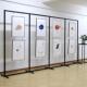 画展展示架书画作品展架折叠宣传广告屏风摄影美术展校园书画展板