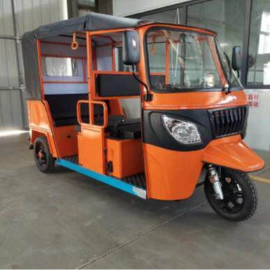 非洲热销嘟嘟车电动三轮车200CC水冷发动机燃油拉客三轮车Tuktuk