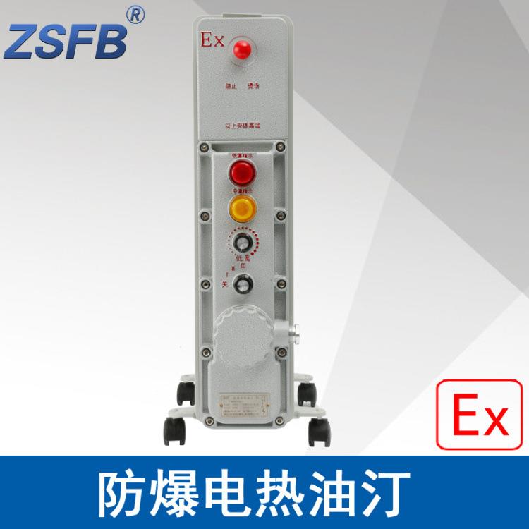 浙江中沈电暖气BDN58-3000W密闭式防爆电热油汀功率3KW13片220V