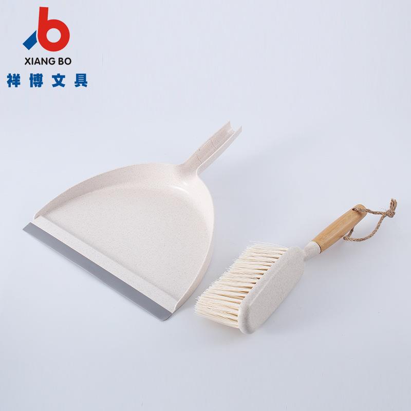 竹木手柄扫把簸箕套装家用扫床套装床刷桌面清洁刷桌面小扫把套装