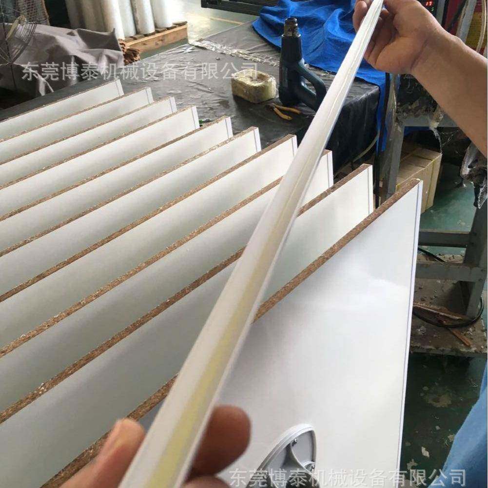 热熔胶机应用于木门边条打热熔胶固定门窗家具打胶定位高效半自动