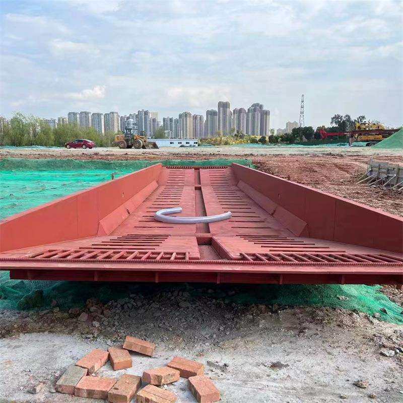 现货直发工地洗车池下沉式免基础洗车槽池 全自动车轮冲洗洗车槽