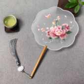 古风扇子仙气古代双面绣古风圆扇刺绣团扇汉服专用苏绣百搭舞蹈扇