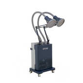 R200双头净烟艾灸支架美容院明火无烟旋转灸扶阳透灸艾烟净化仪器