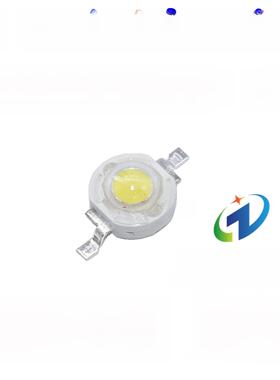 3W12V大功率led灯珠小灯泡白光led单灯芯超高亮度贴片 红绿蓝黄色