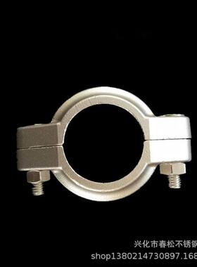 现货供应高压拷贝锈林DN4DN40槽式卡箍沟抱箍哈夫接头不钢管0接