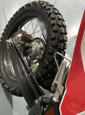 越野摩托改装配件适用CRF250L/300L RALLY碳纤维后平叉保护盖装饰