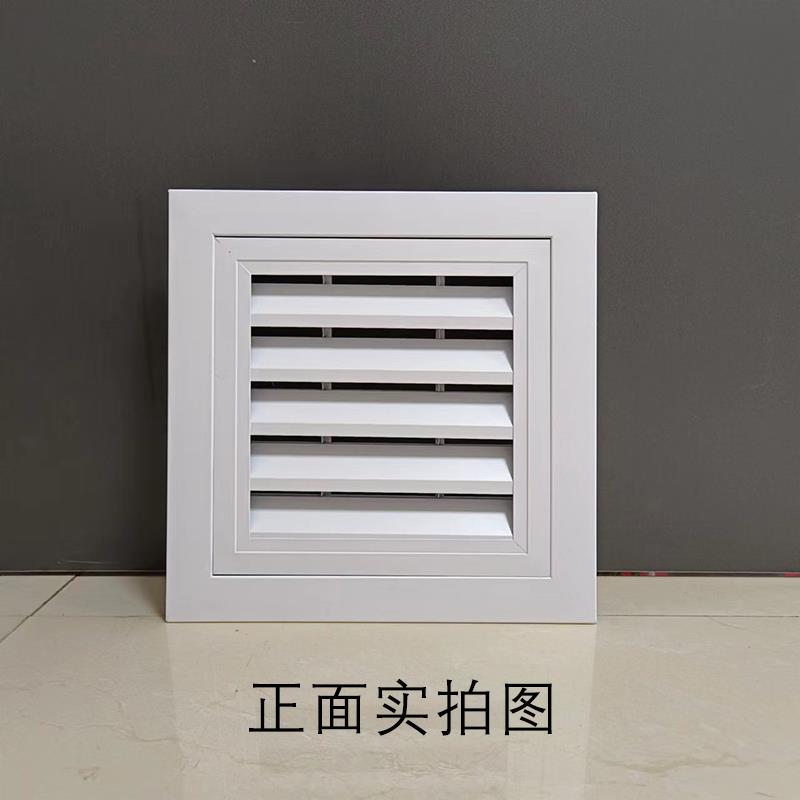 现货铝合金中央空调可开百叶检查修口回风口门较式进加过滤网定制
