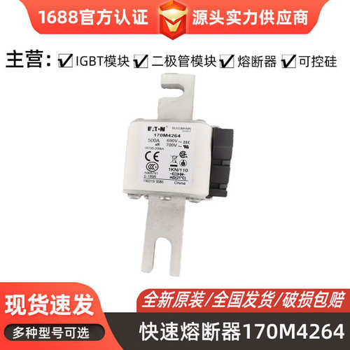 元器件熔断器规格170m4265速发现货快速齐全电子170m4264