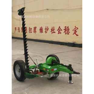 小四轮拖拉机带往复式割草机 农场手扶式除草机 荒地灭草机