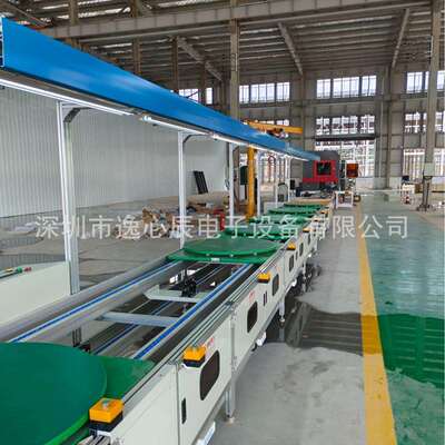 深圳减速线设计4680电池生产线 厂区规划功能托盘大型滚筒线