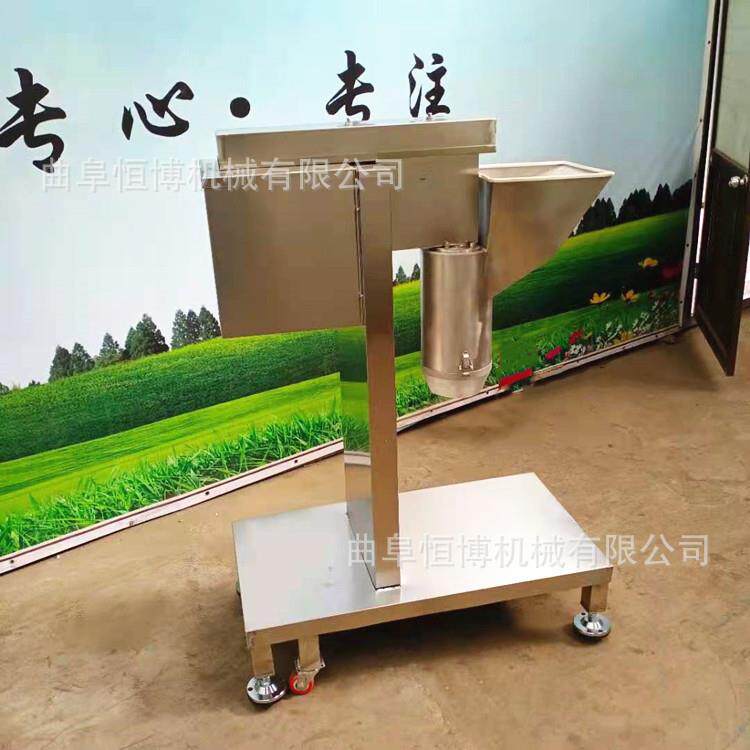 大型大蒜打泥机 蔬果打碎机 生姜瓣蒜机 花生坚果切碎机厂家