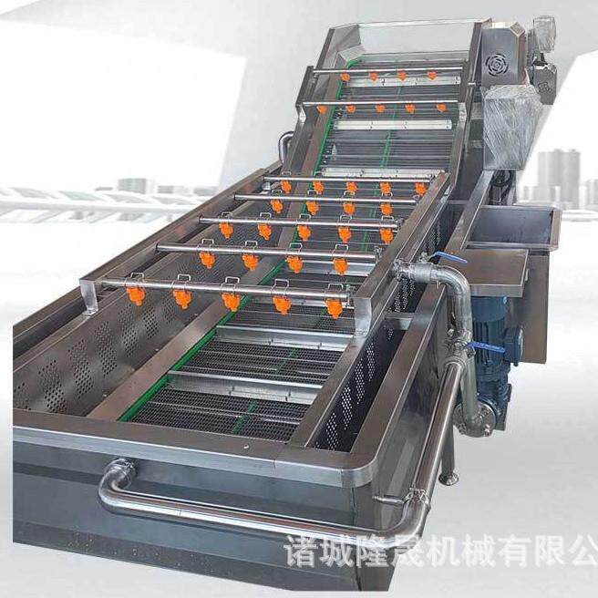 小型番茄气泡冲浪式清洗机无损坏大番茄翻滚式自动清洗机