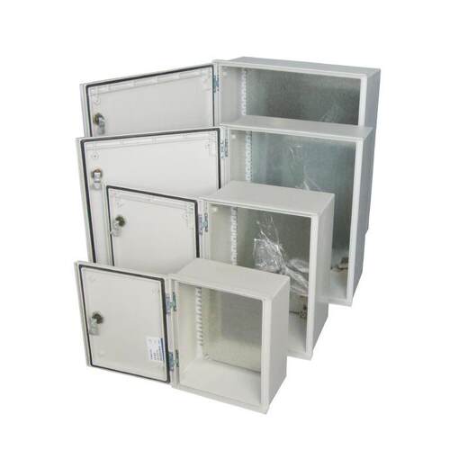 斯普SMC玻璃纤维防水箱户外IP66防尘密封电源接线箱电缆配电箱