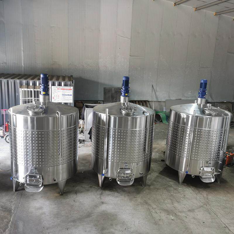 果酒设备不锈钢10吨发酵罐搅拌冷冻储酒罐酵素葡萄酒发酵罐