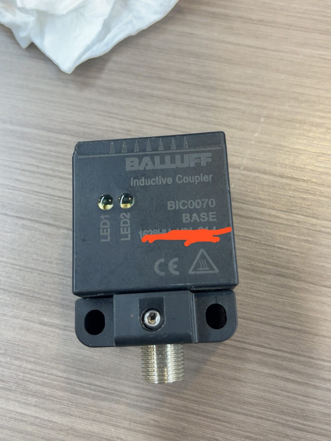 巴鲁夫耦合器BIC0070现货一个，实物图，成色好。