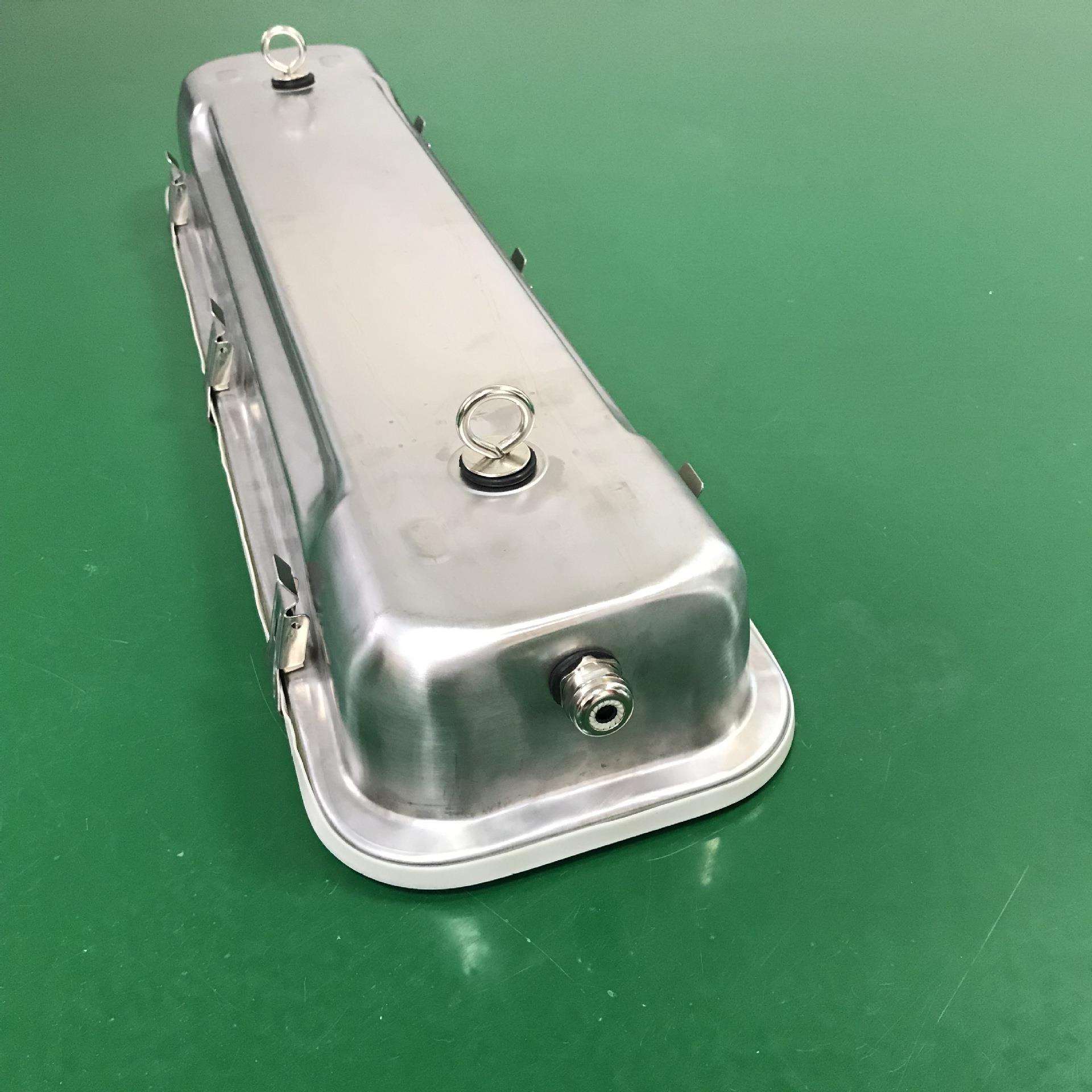 地铁led不锈钢三防灯外壳 磨砂贴片三防日光灯 船舶照明灯具套件