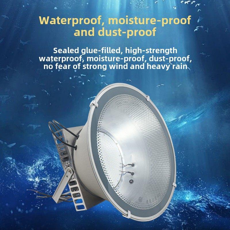 led塔吊灯1000瓦建筑之星大面积功率照明超亮防水2000W工地探照灯