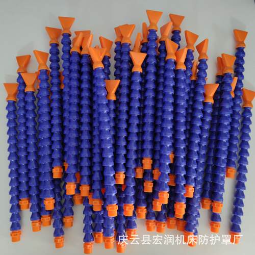 圆扁头分叉喷水喷油蛇形管厂家供应可调万向竹节管塑料冷却水管