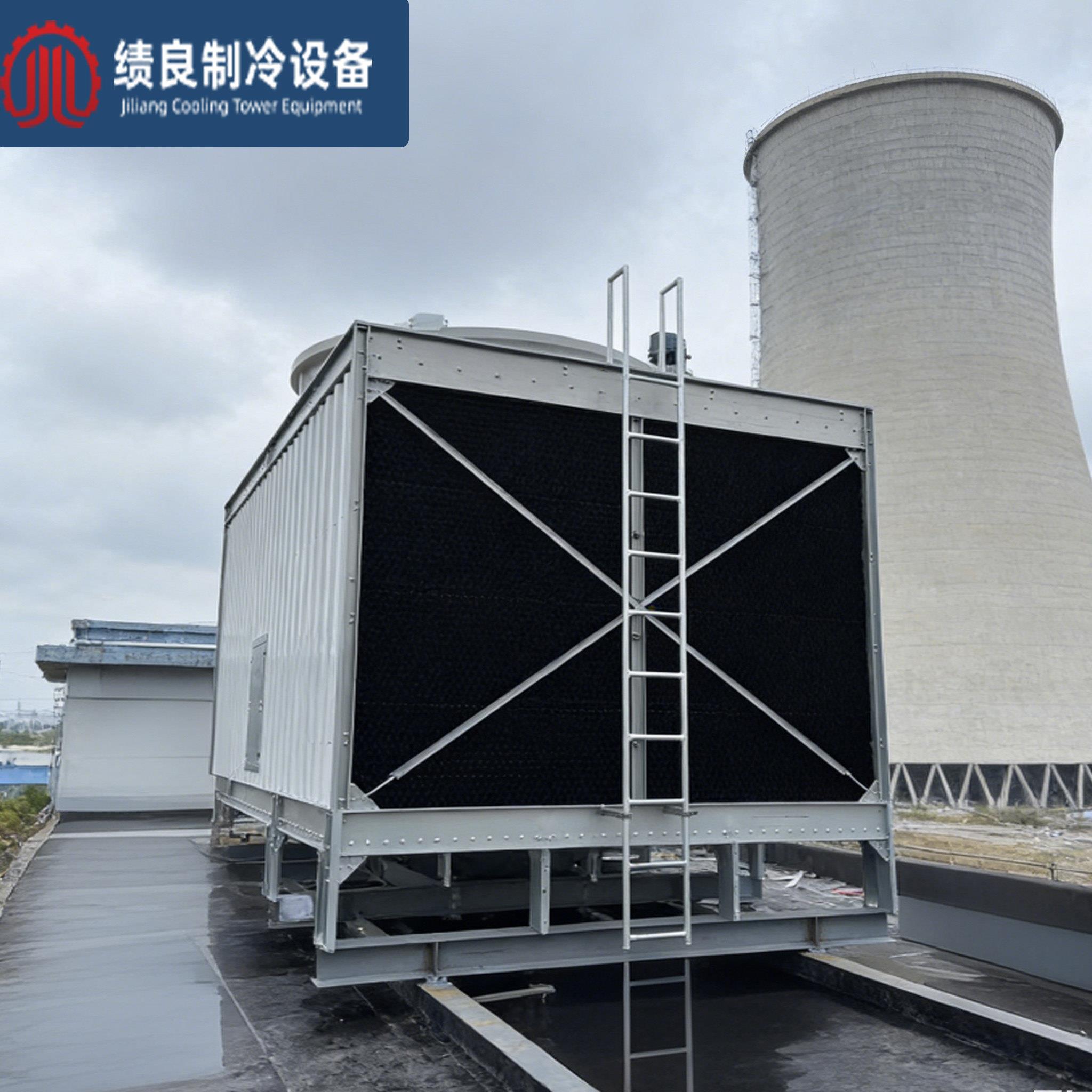 横流方形冷却塔125吨650吨工业设备循环降温压铸空压机真空炉炼钢