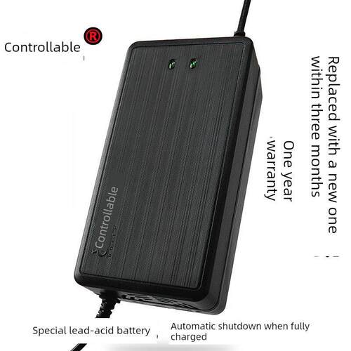 可控铅酸电池充电器电动汽车电池双轮三轮通用原装专用48V60V72V