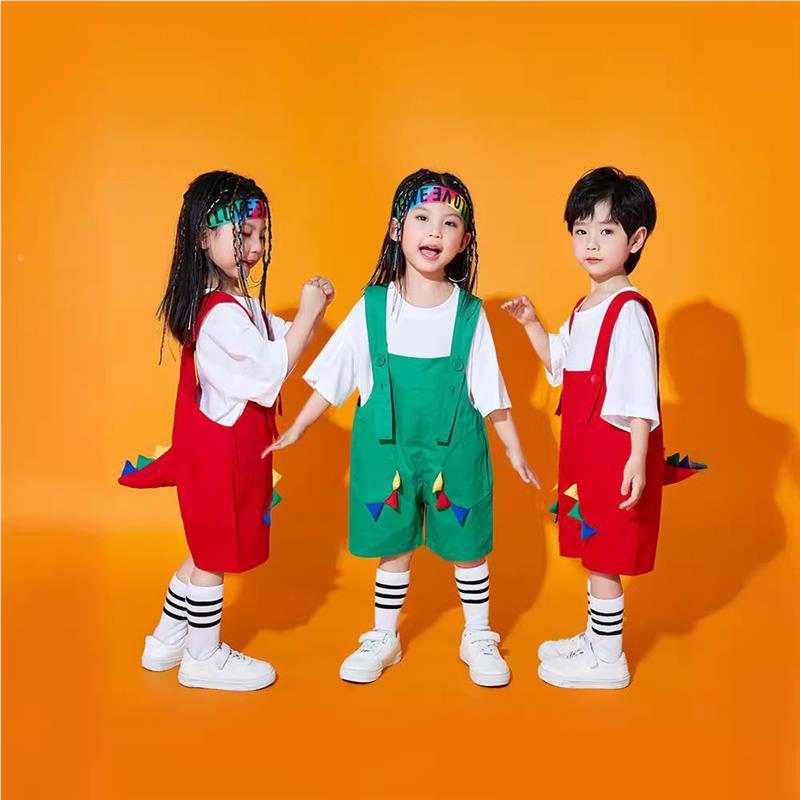 爱跳舞的怪兽儿童出服演6mxDPIYU有点小糊涂舞蹈服装我小运动会开