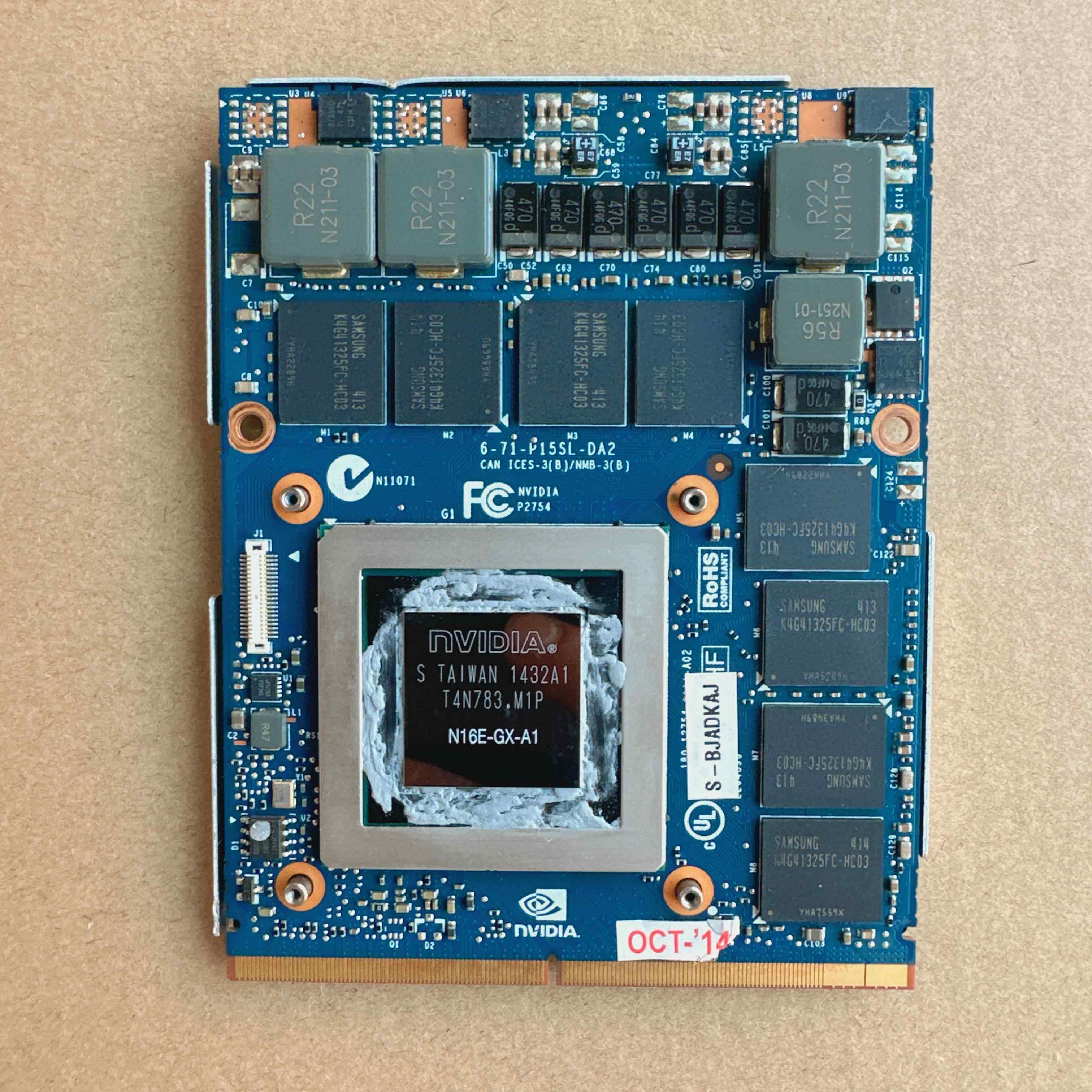 外星人神舟蓝天GTX770M 870M 880M GTX970M 980M笔记本显卡板