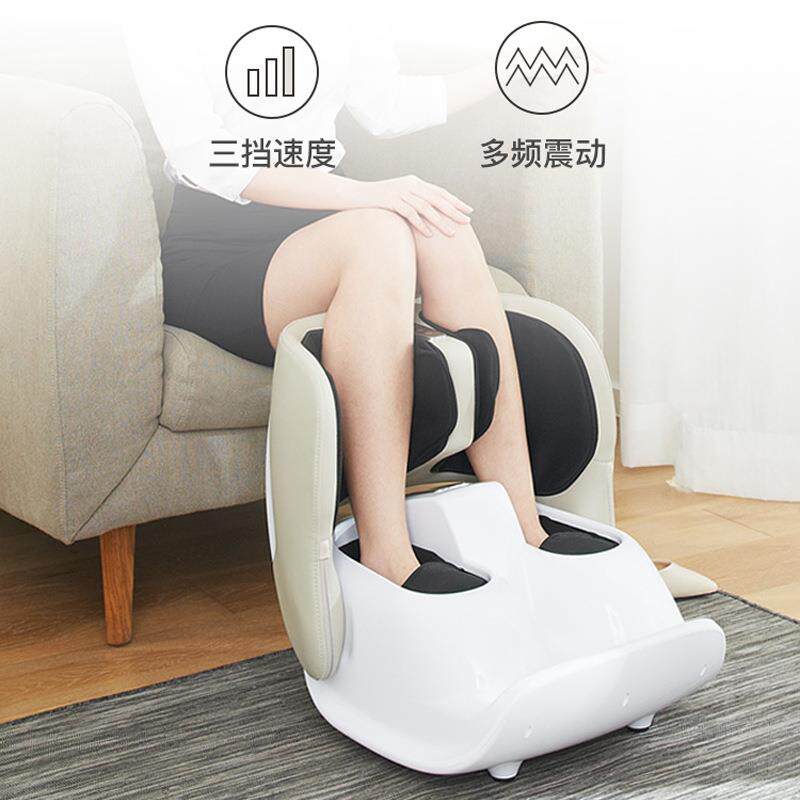 气囊包裹美腿机脚底加热按摩器一机两用腿部足部揉捏美足宝足疗机