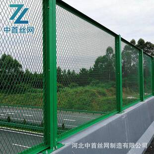 桥梁防抛网高架天桥防落物网高速防眩网道路隔离菱形网高速防抛网