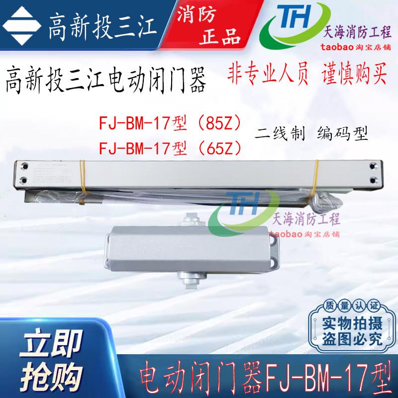 泛海三江电动闭门器FJ-BM-17型电动闭门器85/65Z高新投三江闭门器