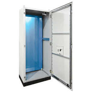 仿威图PLC变频控制柜ES五折型材柜PS九折型柜户外防雨工业配电柜