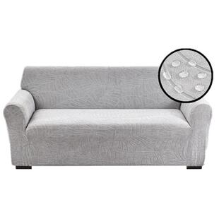 简约风花弹沙发套提力罩高liu 防水感全级包防猫爪沙发罩懒人沙发