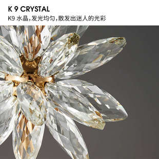 新款 轻奢侘寂风卧室床头迷你客厅餐厅吧台壁灯氛围感菱形小吊线灯