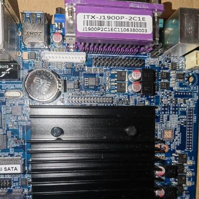 J1ITX-J19090收单银工控Al主板ITX-J10900-2C1El收银机主板EDP LP